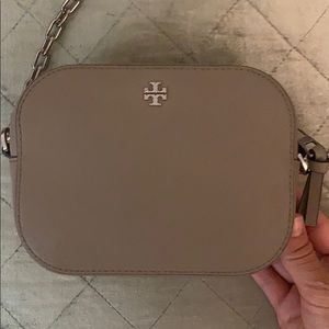 Grey Tory Burch crossbody
